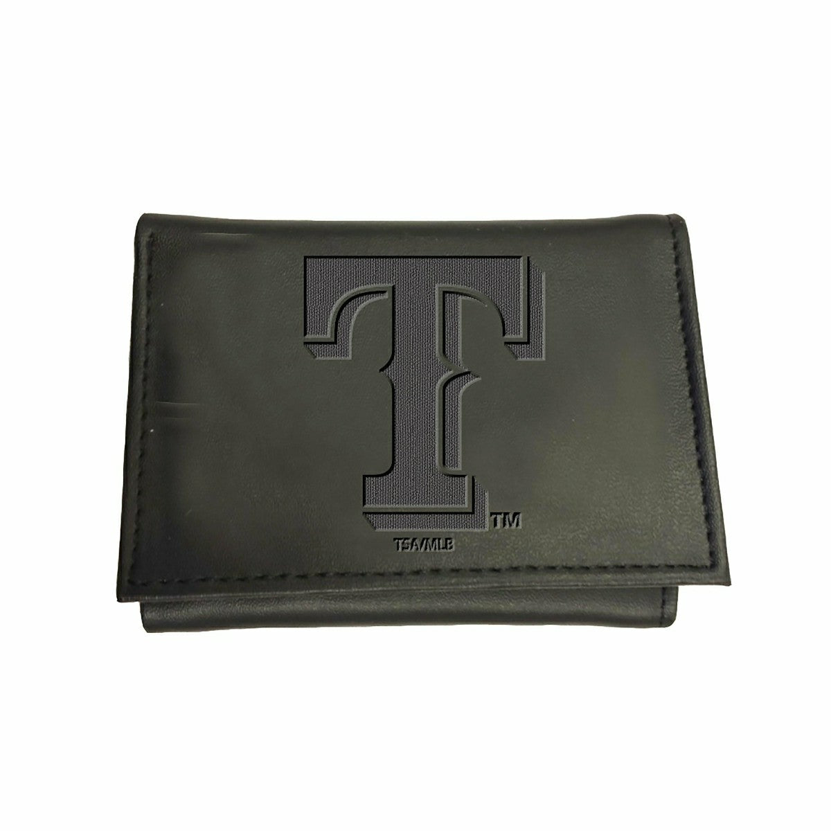 Texas Rangers Tri-Fold Wallet Black - MLB Home