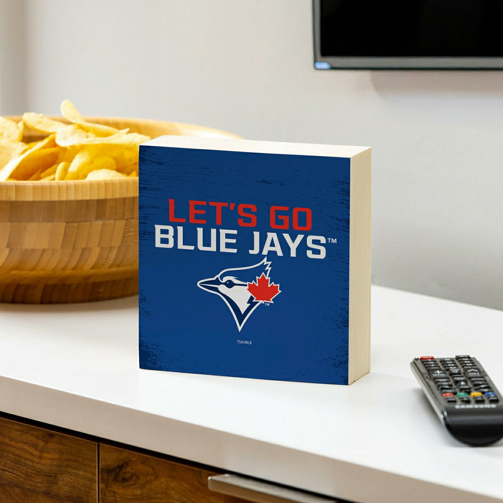 Toronto Blue Jays Plock, Down Home Fans, 6x6 - MLB Home