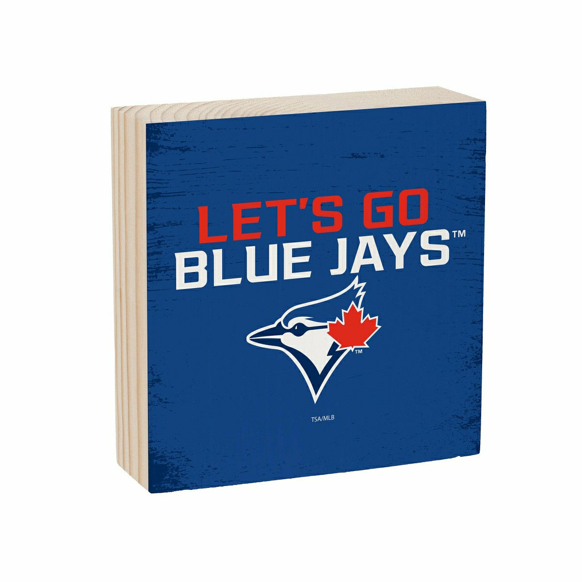 Toronto Blue Jays Plock, Down Home Fans, 6x6 - MLB Home