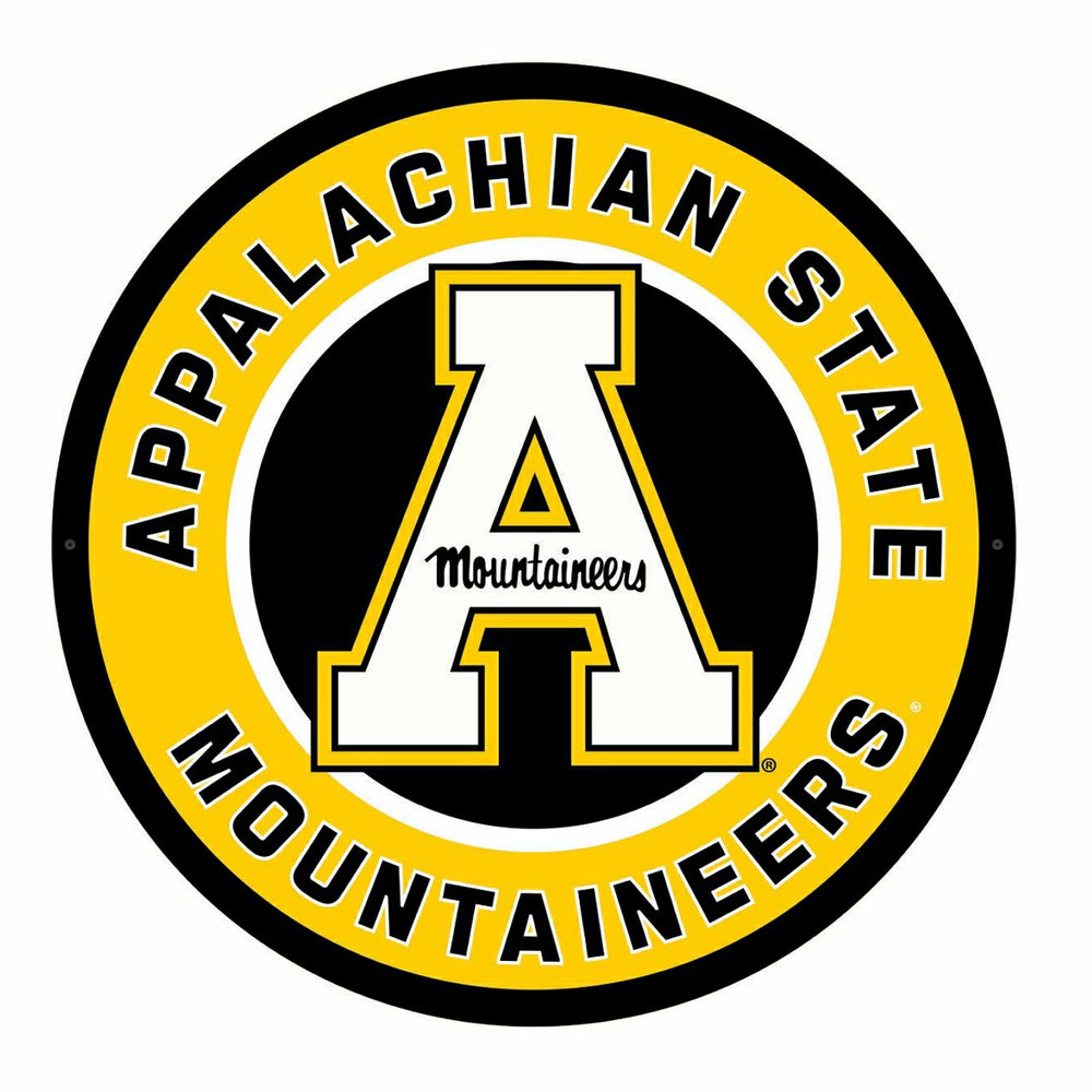 LED Wall Decor, Round, Appalachian State University - Collegiate Home