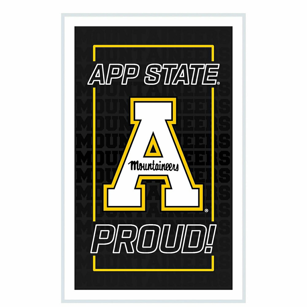 Appalachian State University College Rectangle Neolite LED Decor - Collegiate Home
