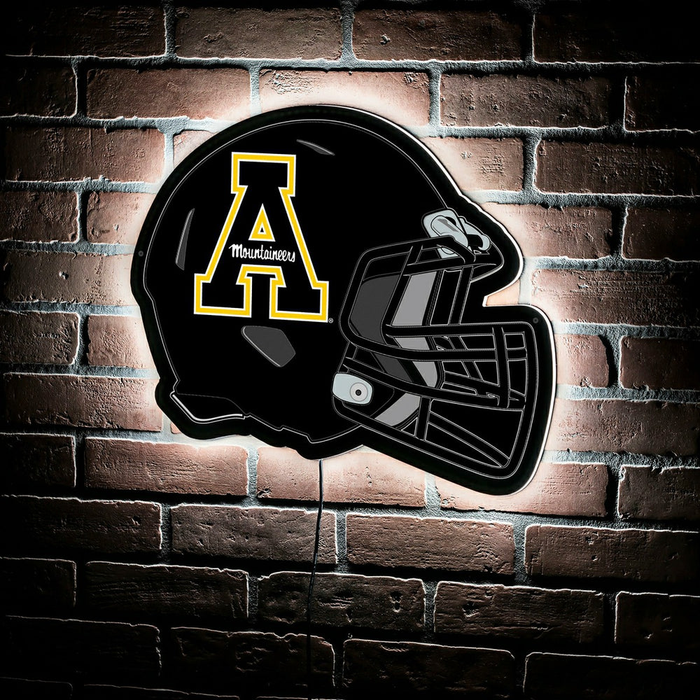 LED Wall Decor, Helmet, Appalachian State University - Collegiate Home