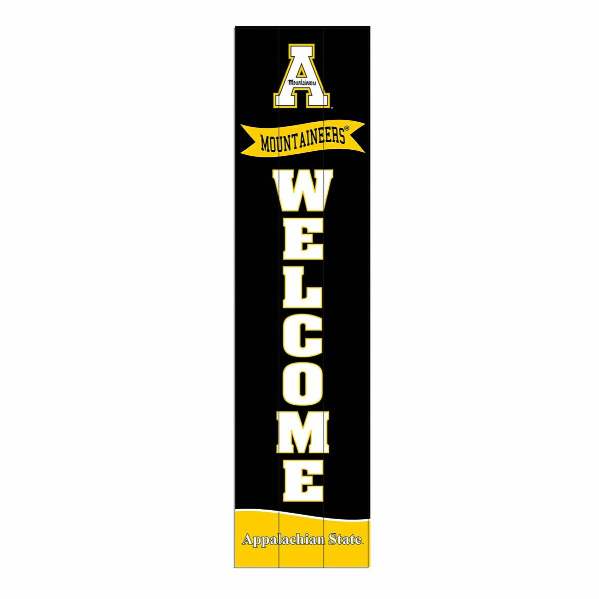 Appalachian State University Large Single Sided Leaner, 46" - Collegiate Home