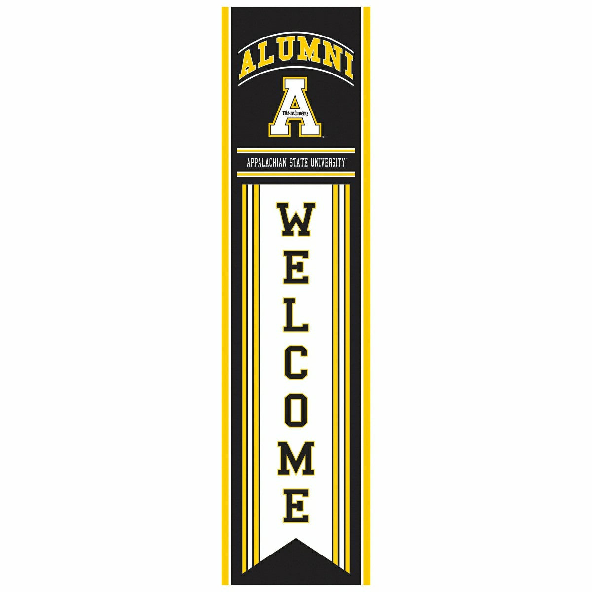 Appalachian State University Alumni Single Sided Large Leaner, 46" - Collegiate Home