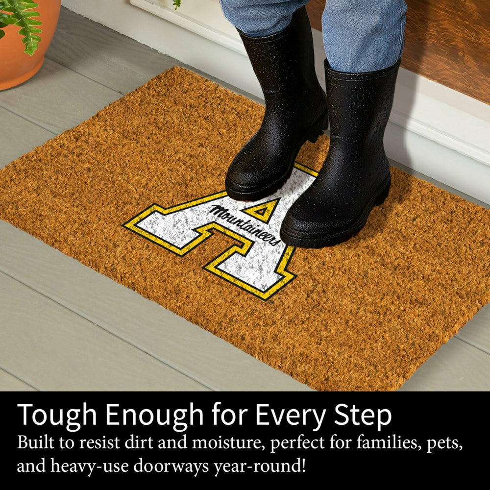 Coir Mat, 16"x28", Appalachian State University - Collegiate