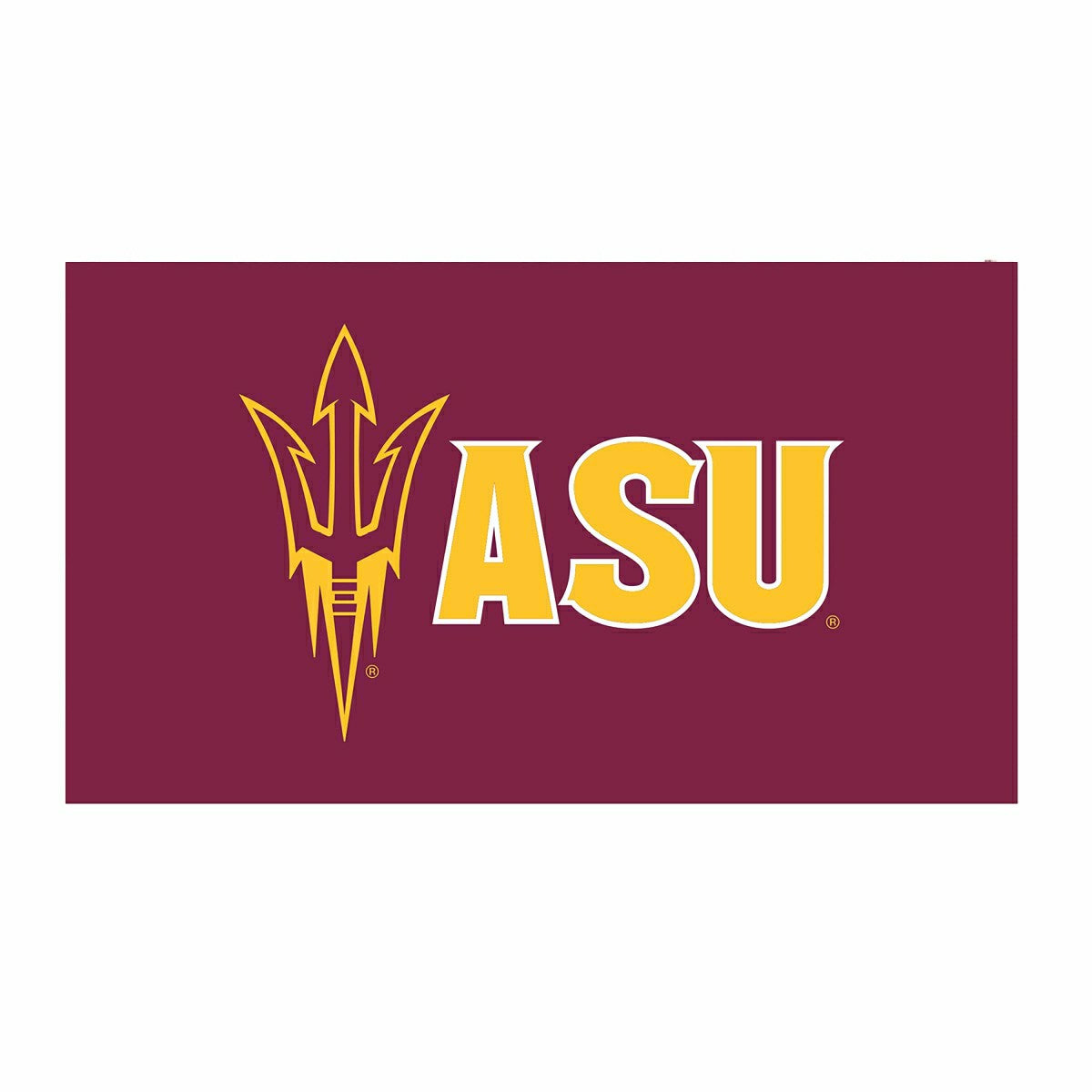 Full Color PVC Mat, 16" x 28", Arizona State University - Collegiate