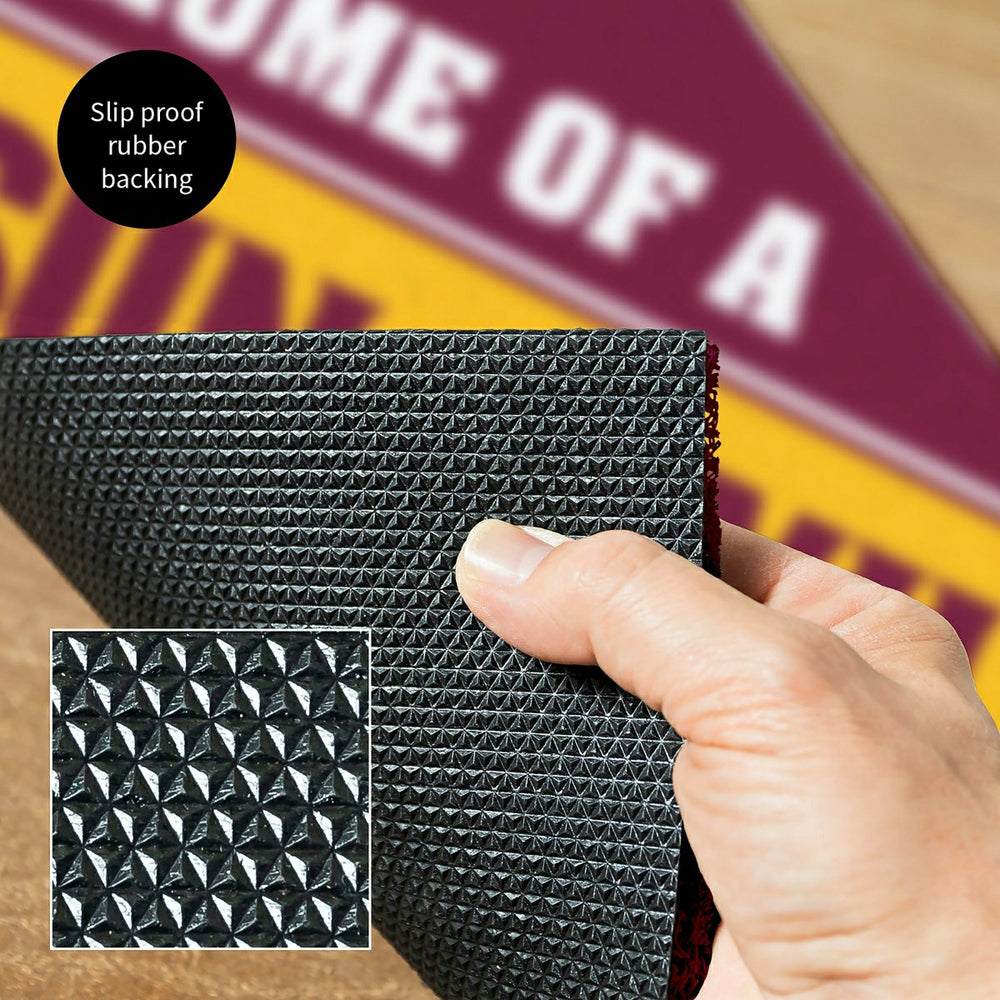 Arizona State University, PVC Mat COLOR, Home of a Fan - Collegiate