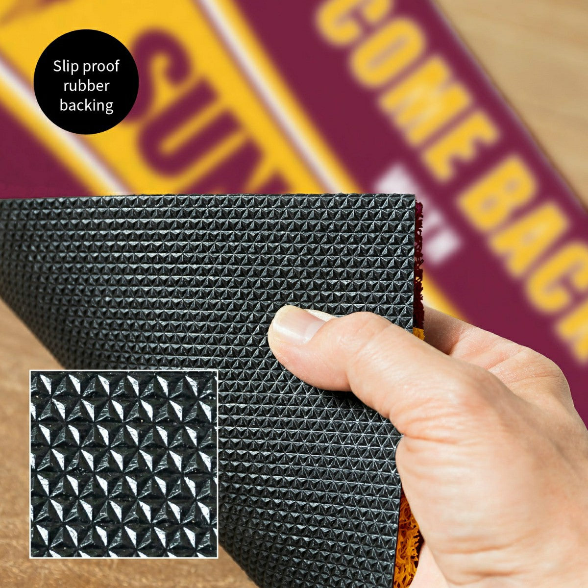 28" x 16" PVC Trapper Mat, Come Back with Tickets, Arizona State Unive - Collegiate