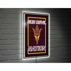 Arizona State University College Rectangle Neolite LED Decor - Collegiate Home