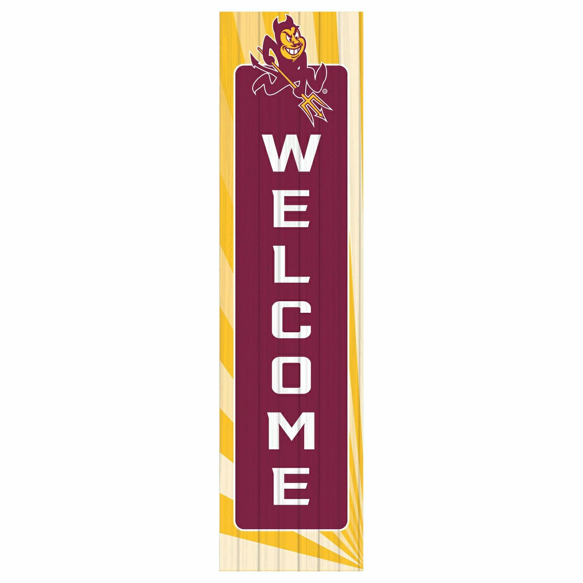 Arizona State University Summer Seasonal Single Sided Large Leaner, 46 - Collegiate Home
