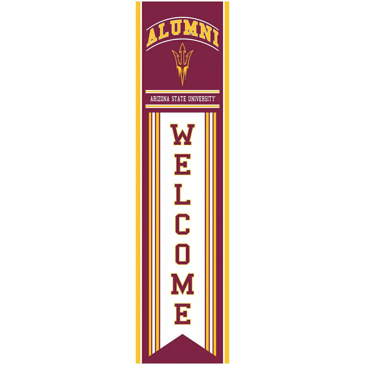 Arizona State University Alumni Single Sided Large Leaner, 46" - Collegiate Home