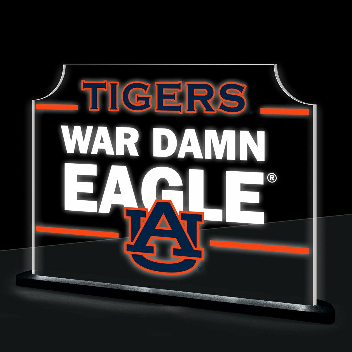 Auburn University College Rectangle Desklite LED Decor - Collegiate Home