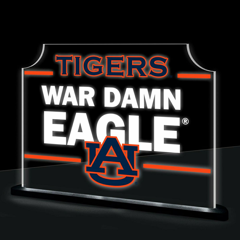 Auburn University College Rectangle Desklite LED Decor - Collegiate Home