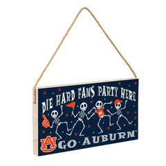 Auburn University Halloween Wood Wall Sign, 6x11 - Collegiate Home