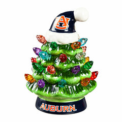 4" Mini LED Tabletop Christmas Tree, Set of 2, Auburn University - Collegiate Home