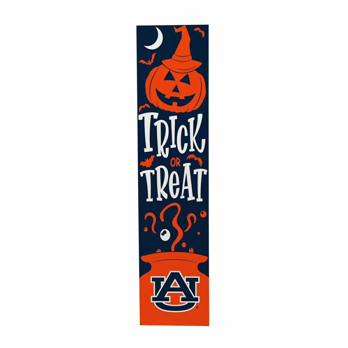 47" Double Sided Leaner, Auburn University, Halloween - Collegiate Home