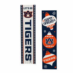 47" Double Sided Leaner, Auburn University, Christmas - Collegiate Home