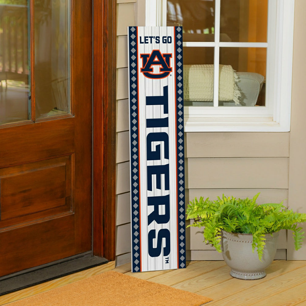 47" Double Sided Leaner, Auburn University, Christmas - Collegiate Home