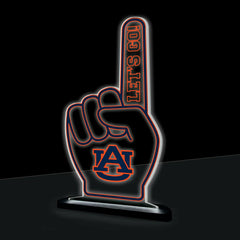 Auburn University College Foam Finger Desklite LED Decor - Collegiate Home