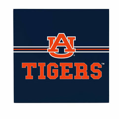 Auburn University Wood Wall Sign, 12x12 - Collegiate Home