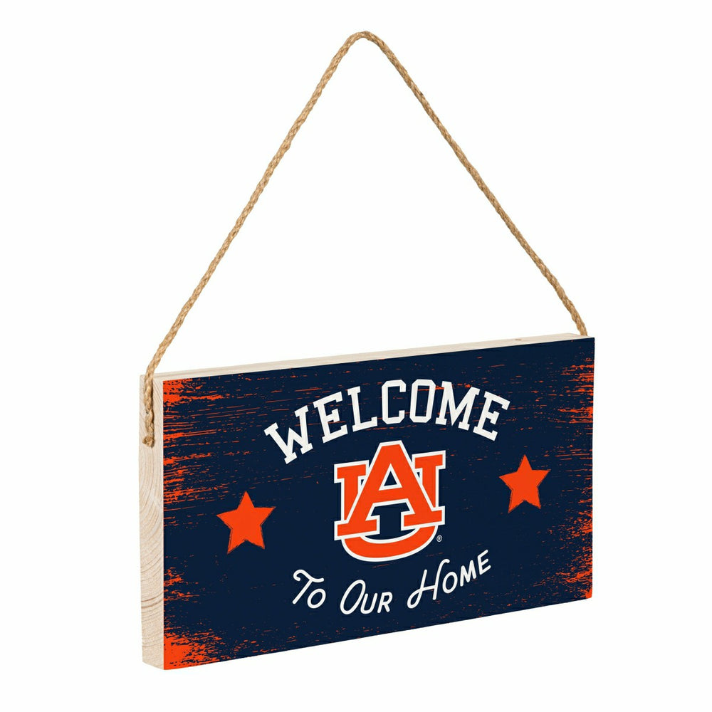 Auburn University Wood Wall Sign, 6x11 - Collegiate Home