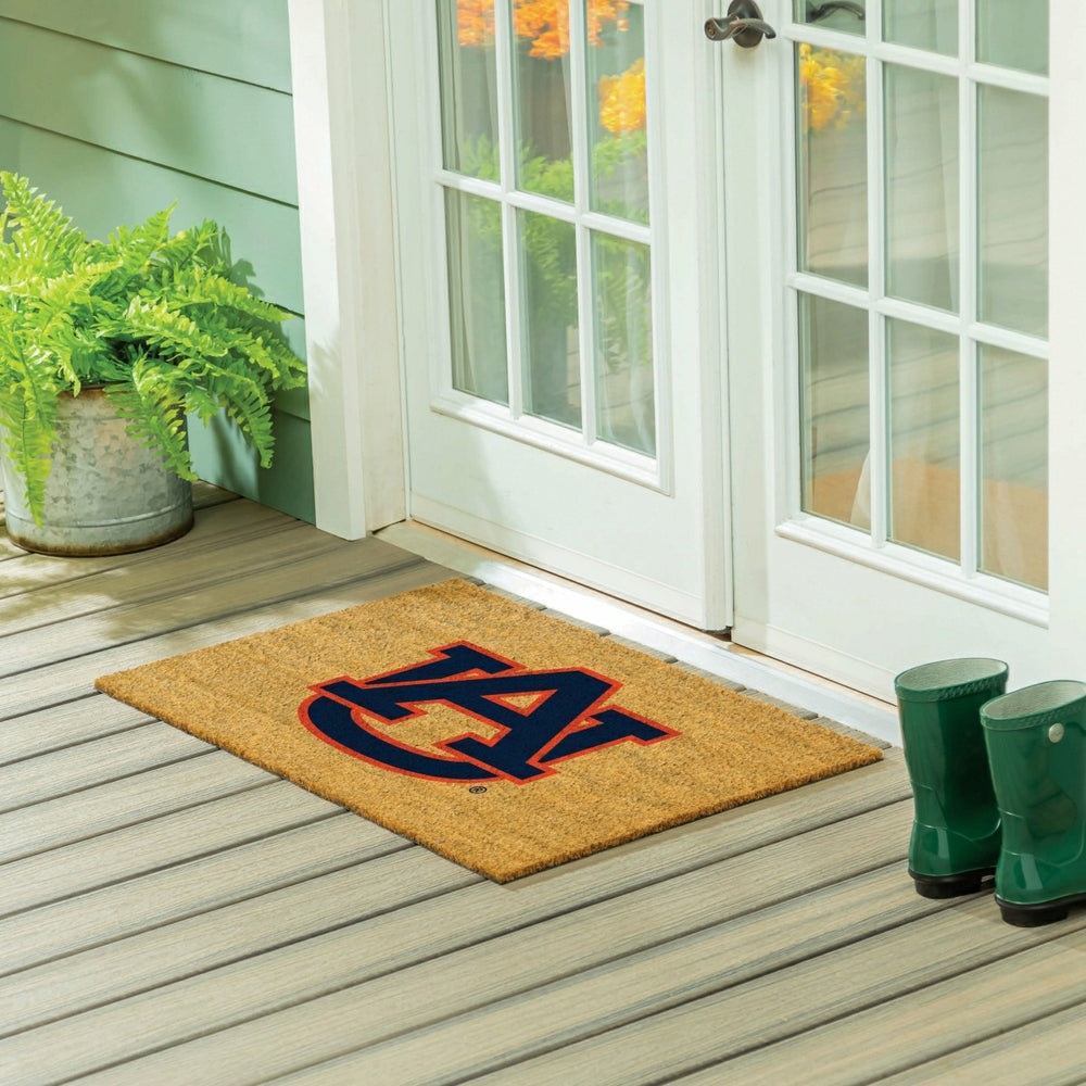 Auburn University Large Full Color Coir Mat, 36"x24" - Collegiate