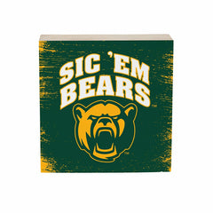 Baylor University Plock, Down Home Fans, 6x6 - Collegiate Home