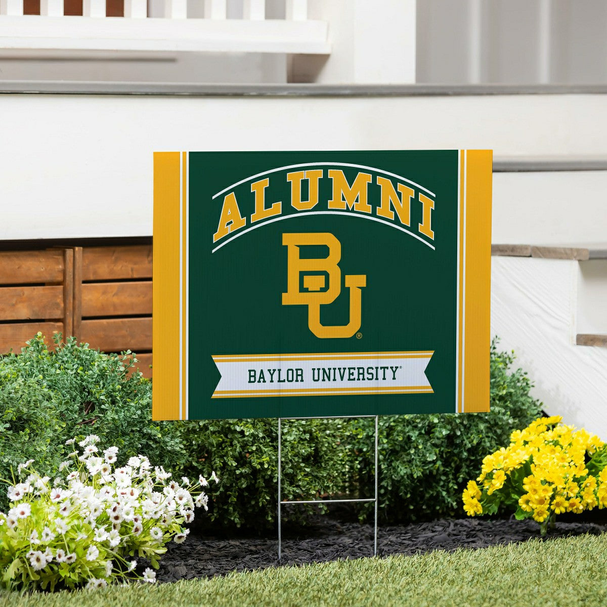 Baylor University Coroplast Yard Sign Alumni - Collegiate Home
