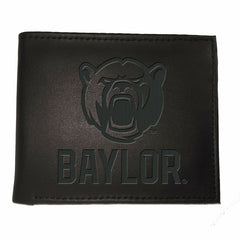 Baylor University, Bi-Fold Wallet, Black - Collegiate Home
