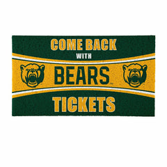 28" x 16" PVC Trapper Mat, Come Back with Tickets, Baylor University - Collegiate