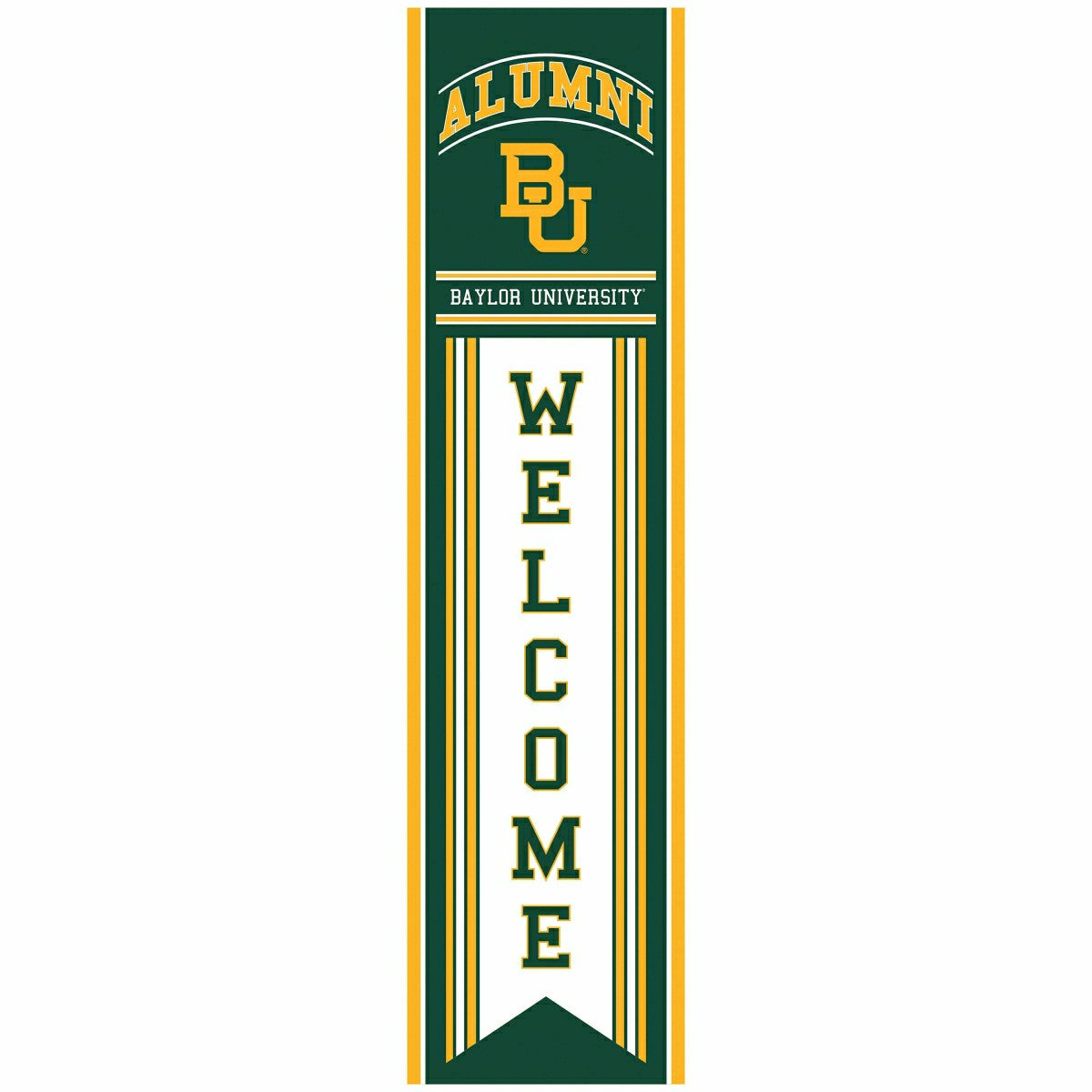 Baylor University Alumni Single Sided Large Leaner, 46" - Collegiate Home