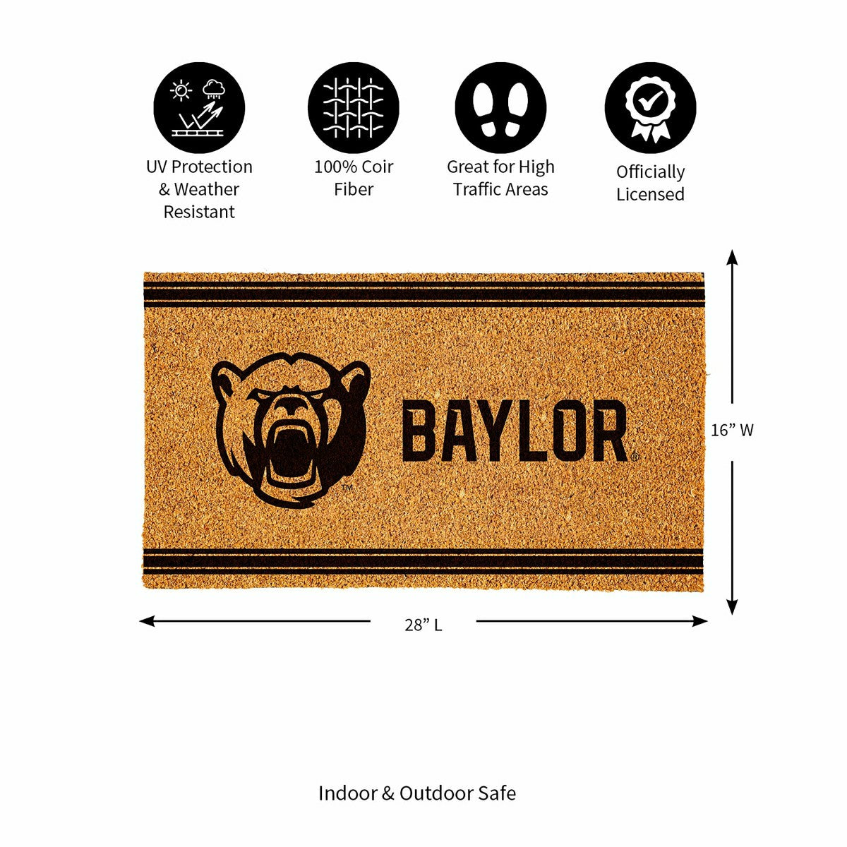 Baylor University, Coir Mat 1C - Collegiate