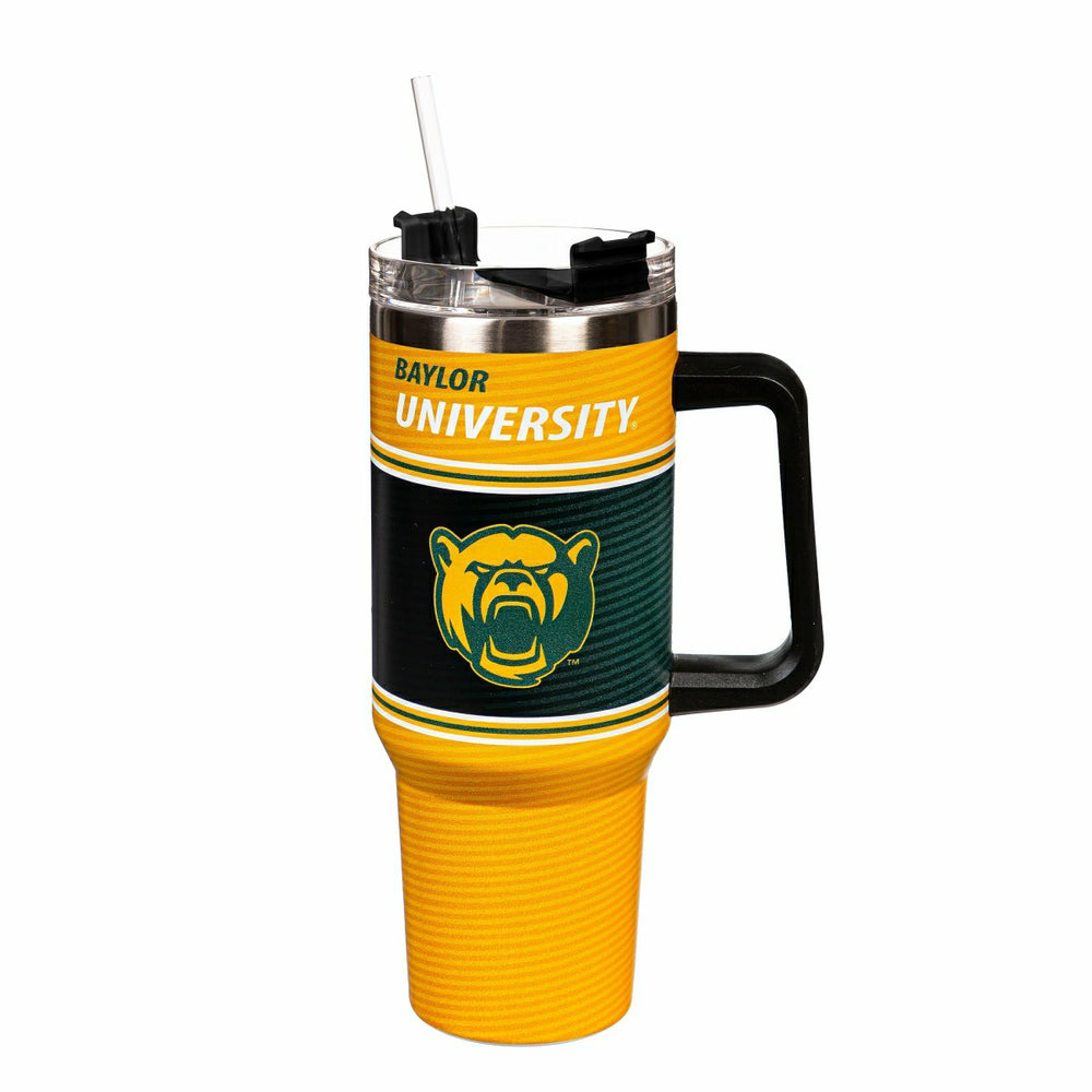 40oz Stainless Steel Canyon Cup w/ Straw, Baylor University - Collegiate Home