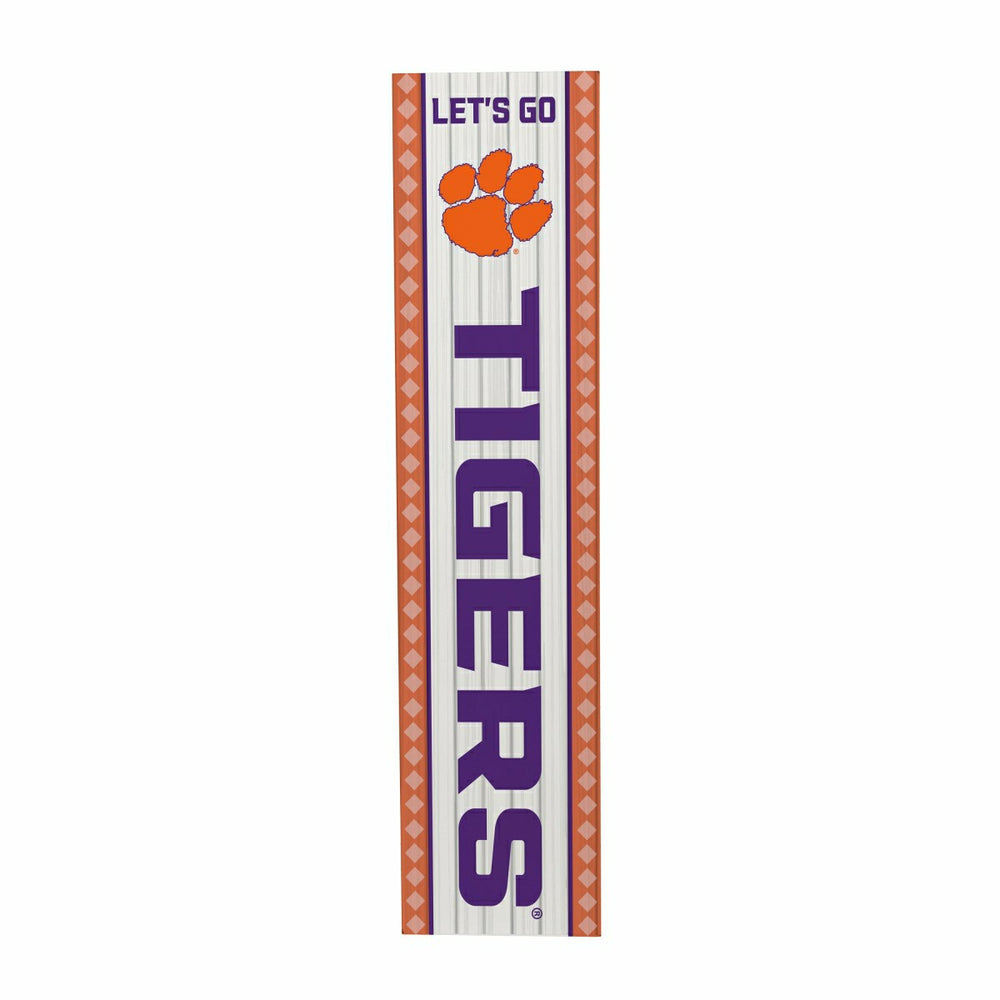 47" Double Sided Leaner, Clemson University, Christmas - Collegiate Home