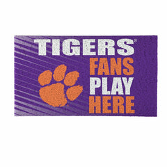 Clemson University Fan Mat, 28"x16" - Collegiate