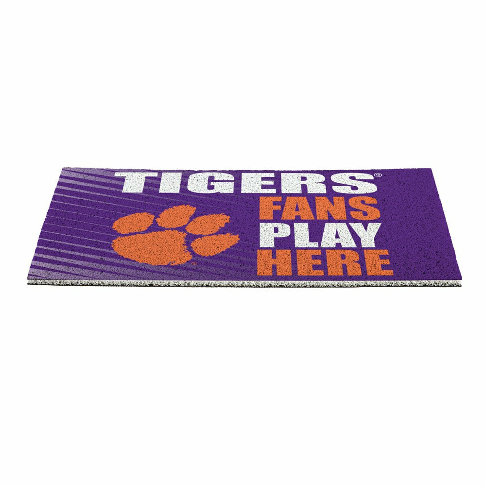 Clemson University Fan Mat, 28"x16" - Collegiate