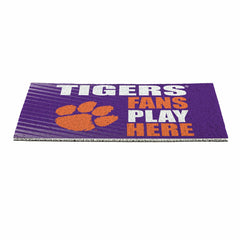 Clemson University Fan Mat, 28"x16" - Collegiate