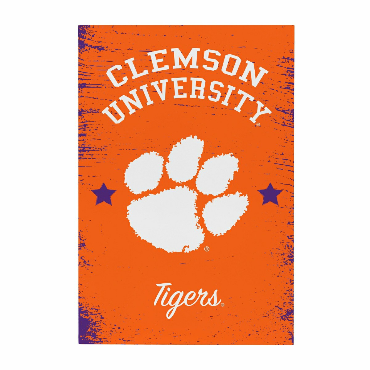 Clemson University Wood Wall Sign, 16x24 - Collegiate Home
