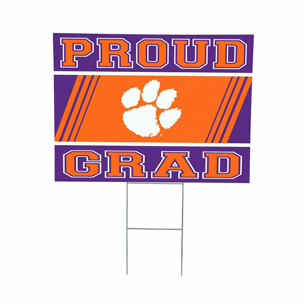 Clemson University Coroplast Yard Sign Graduate - Collegiate Home