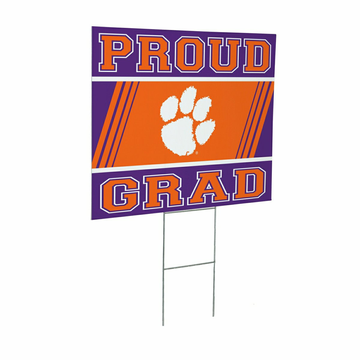 Clemson University Coroplast Yard Sign Graduate - Collegiate Home