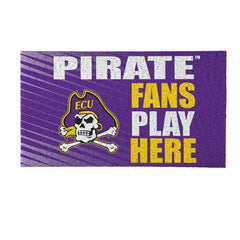 East Carolina University Fan Mat, 28"x16" - Collegiate