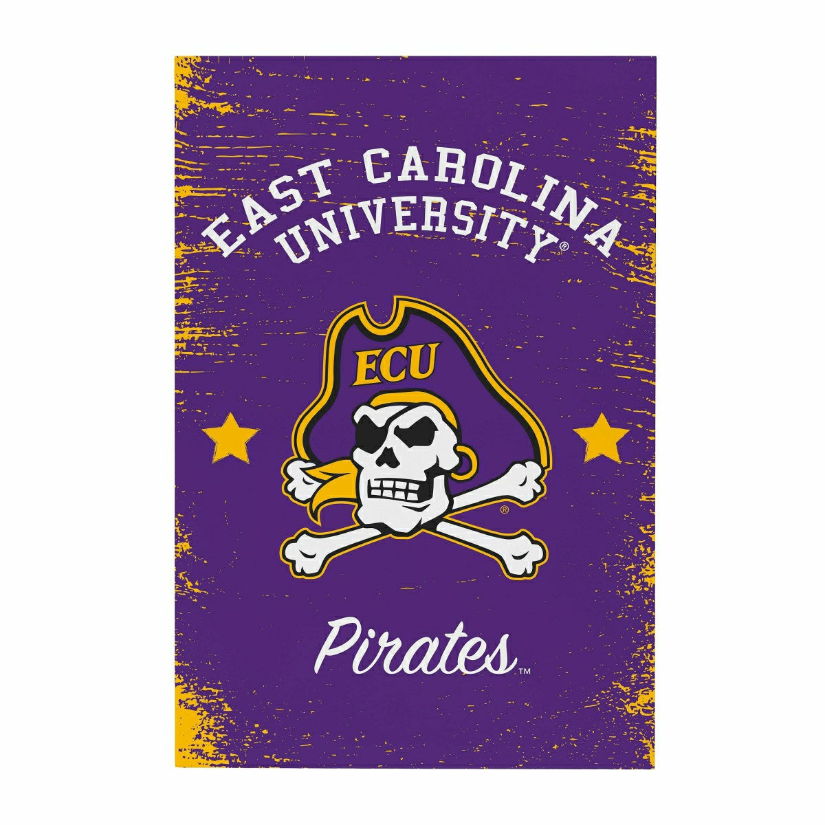 East Carolina University Wood Wall Sign, 16x24 - Collegiate Home