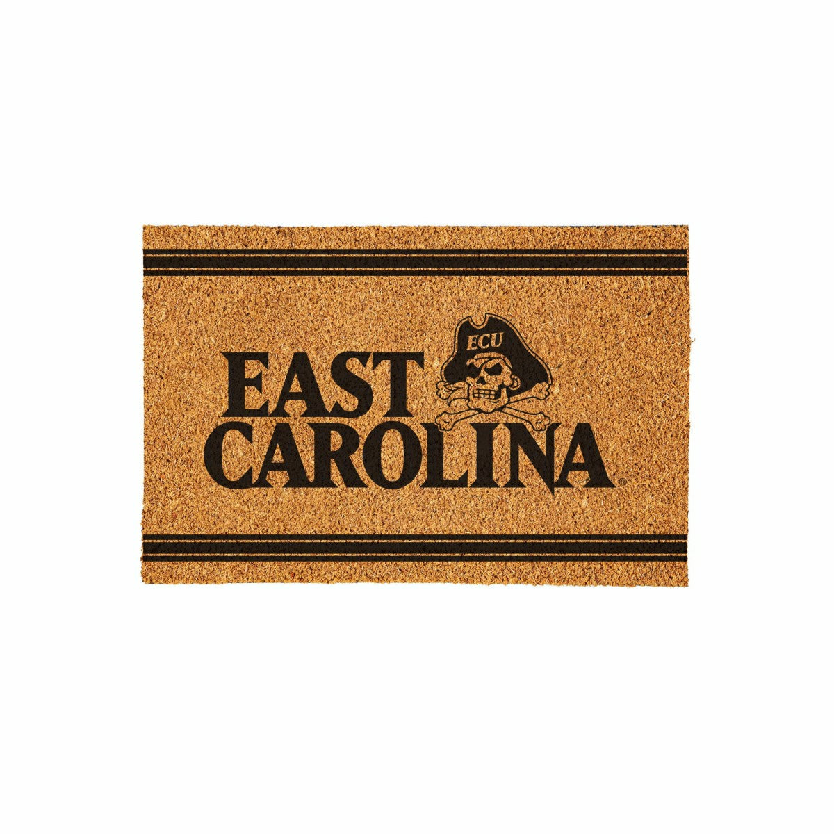East Carolina University Large One Color Coir Mat, 36"x24" - Collegiate