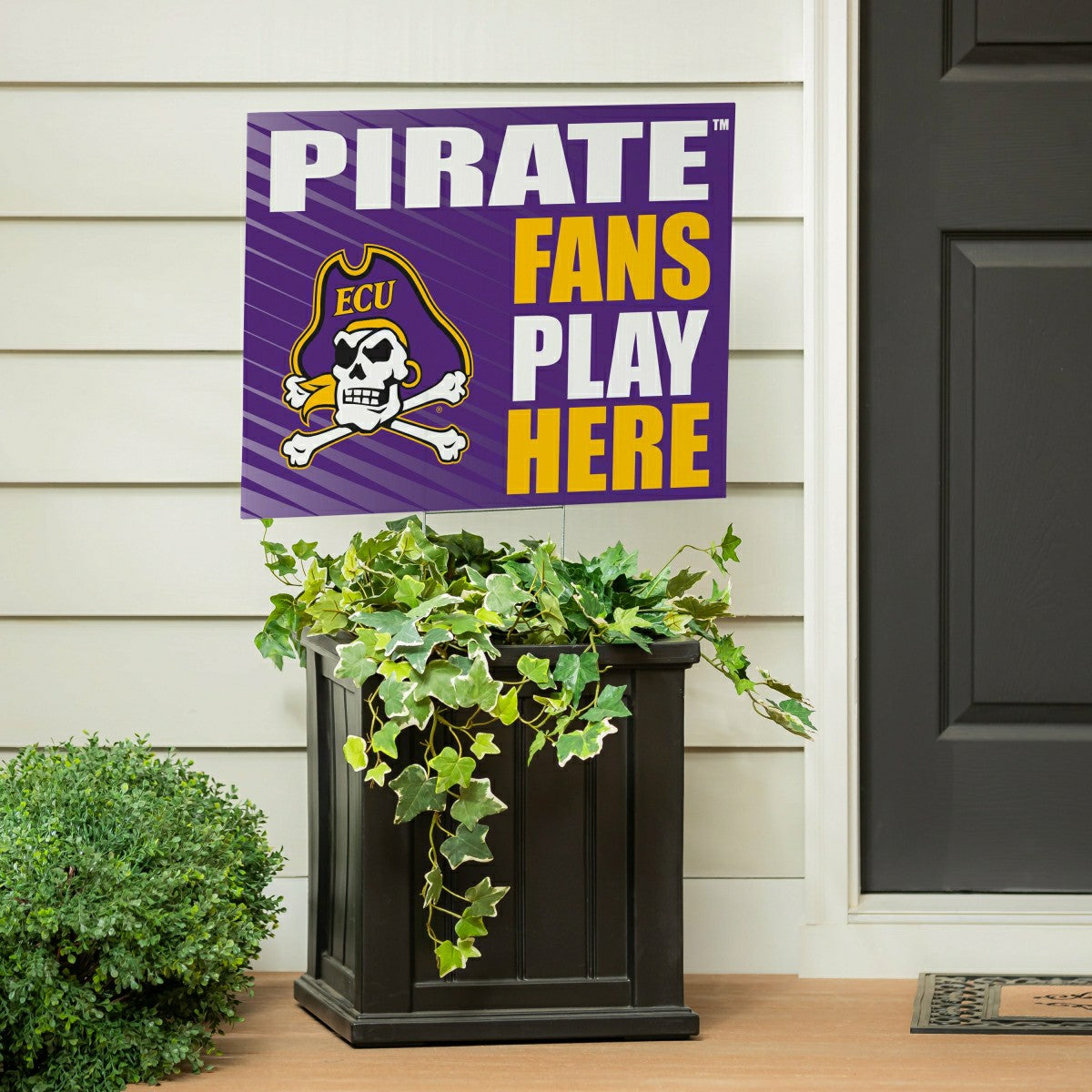 East Carolina University Coroplast Yard Sign "Fans Play Here" - Collegiate Home