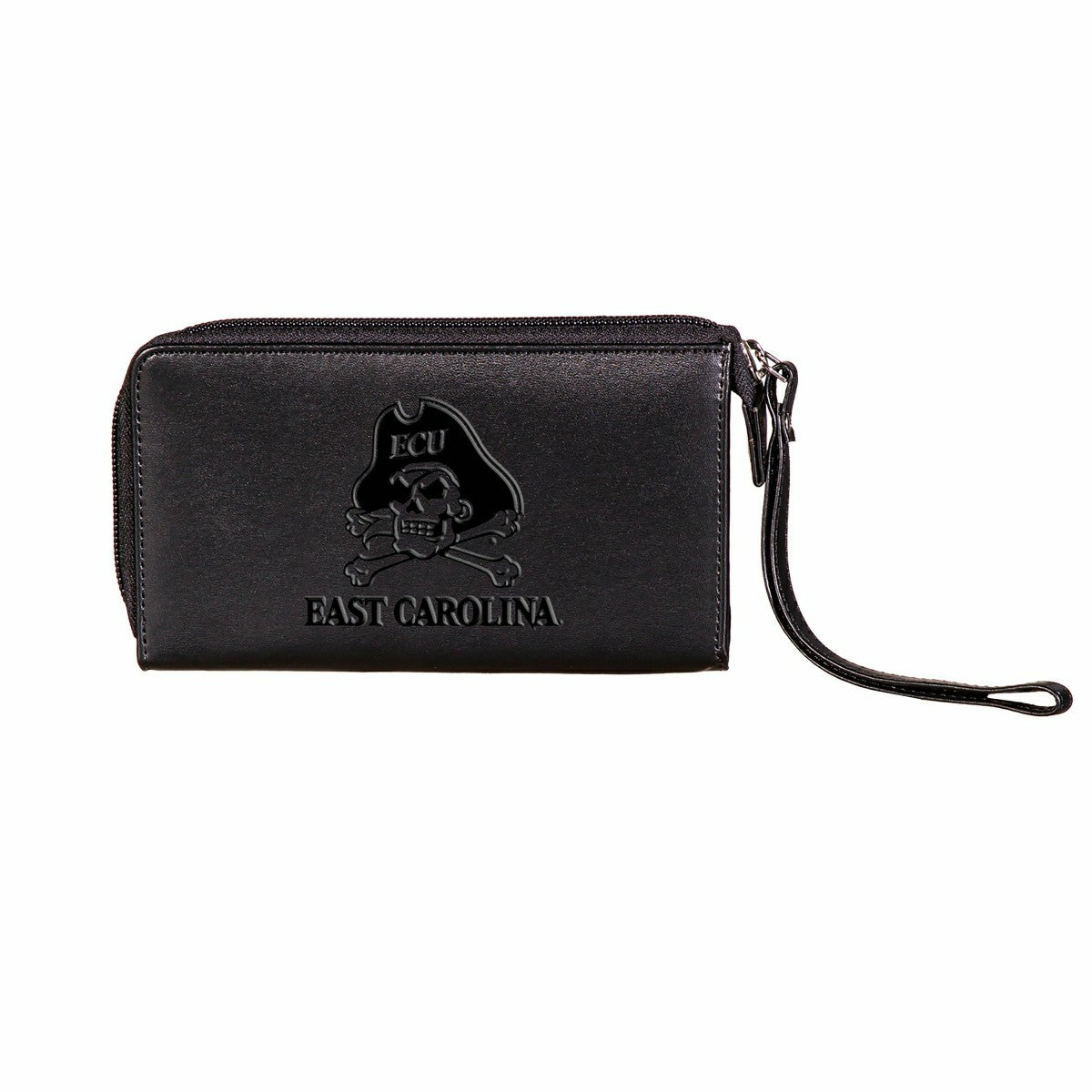 Wristlet Wallet, Black, East Carolina University - Collegiate Home
