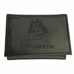 East Carolina University, Tri-Fold Wallet, Black - Collegiate Home