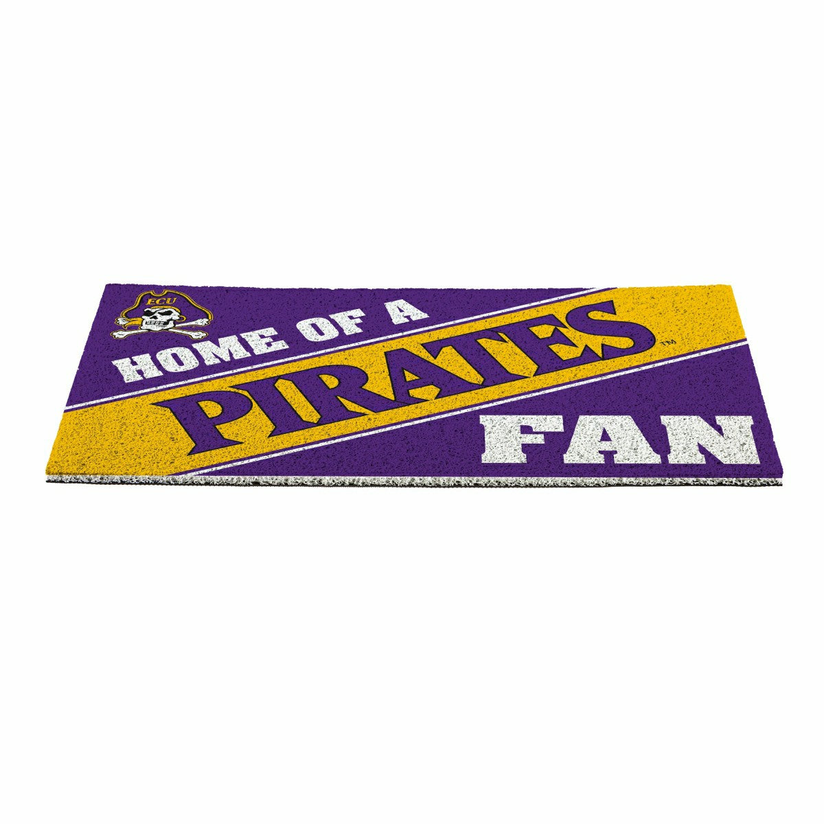 East Carolina University, PVC Mat COLOR, Home of a Fan - Collegiate