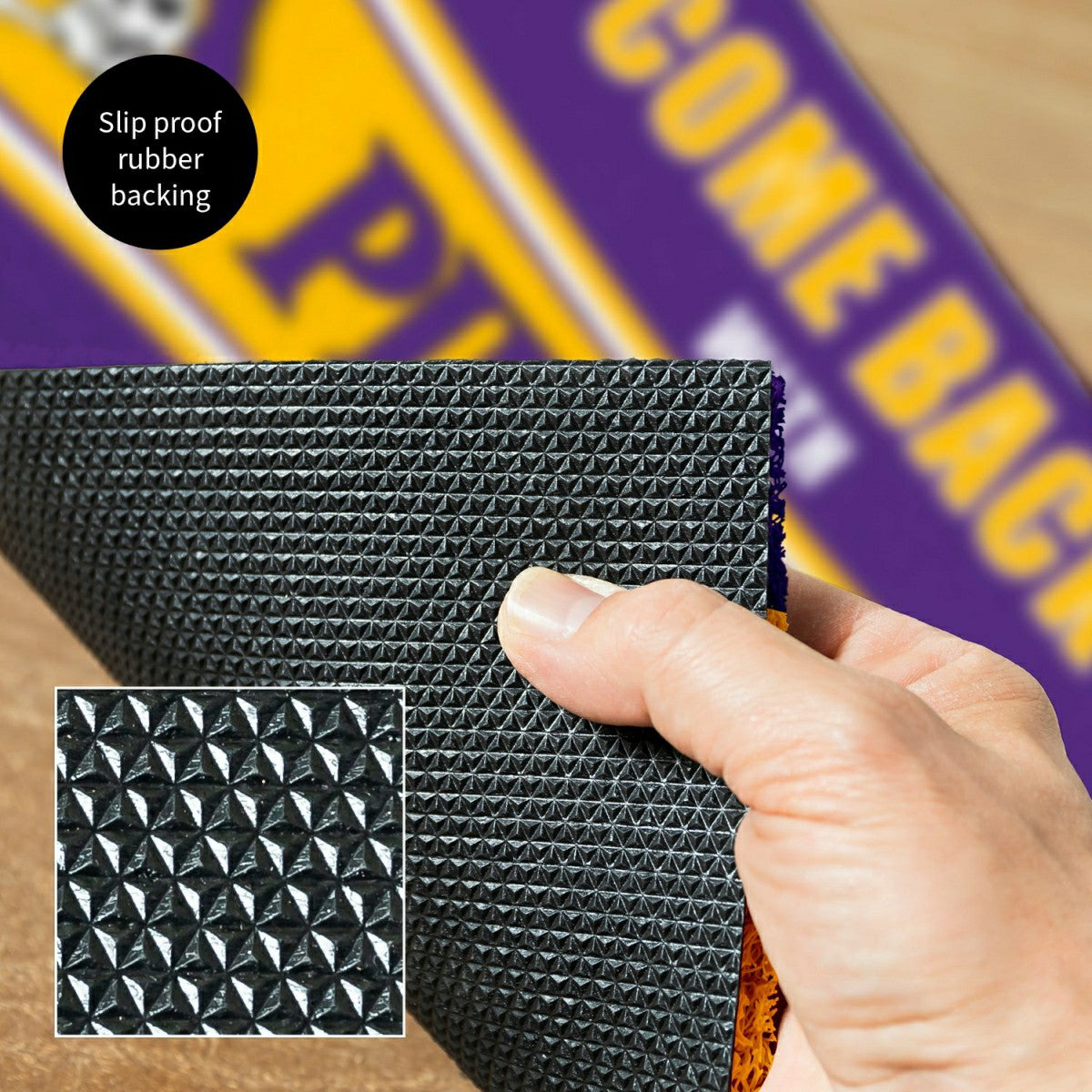 28" x 16" PVC Trapper Mat, Come Back with Tickets, East Carolina Unive - Collegiate