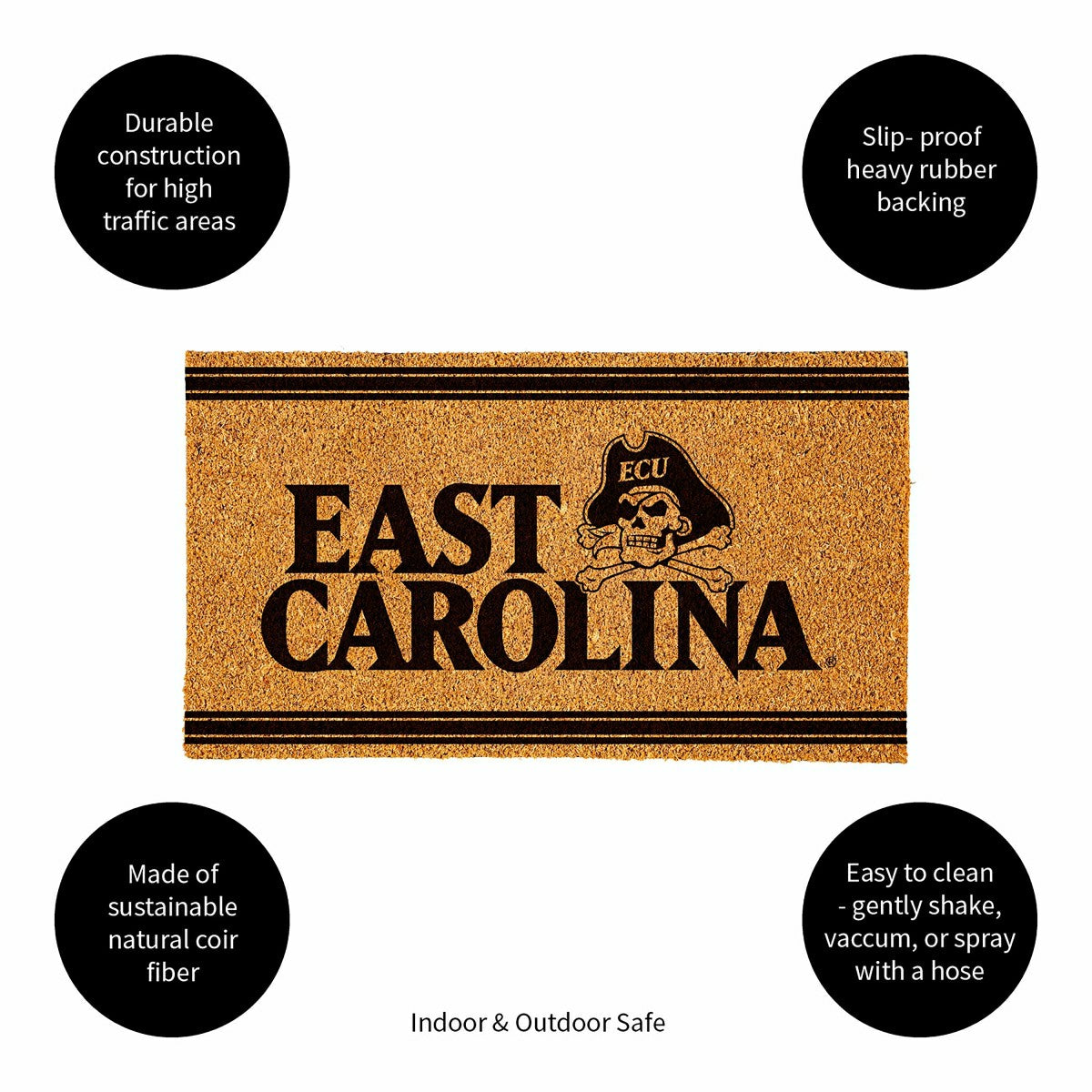 East Carolina University, Coir Mat 1C - Collegiate