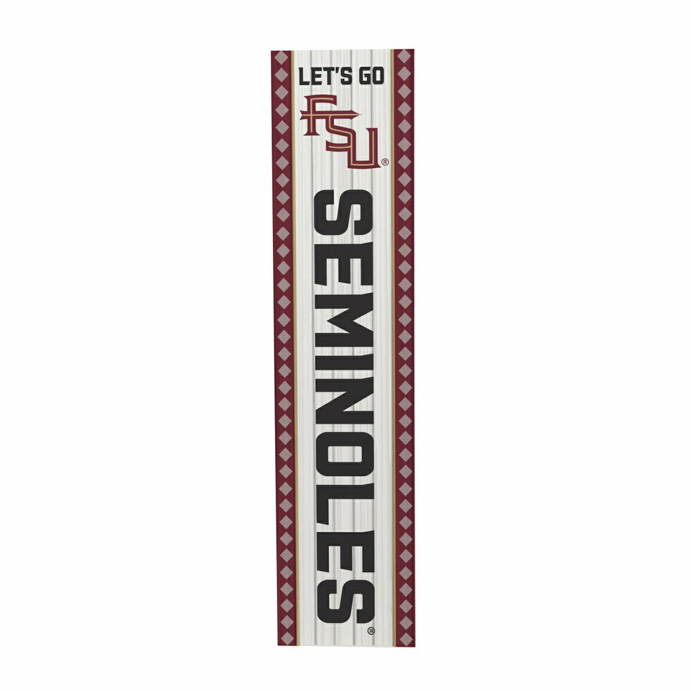 47" Double Sided Leaner, Florida State University, Christmas - Collegiate Home